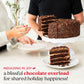 DAVIDS COOKIES 10 Chocolate Overload Layer Cake - Gourmet Delight, 115.2 oz, Ideal for Celebrations and Birthdays