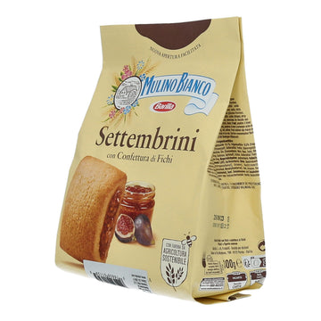 Mulino Bianco Authentic Italian Biscuits with Fig Filling, 10.58oz (300g), Natural Ingredients, No Palm Oil
