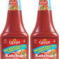 Gefen Fat Free Tomato Ketchup 28Oz (2 Pack) All Natural | No High Fructose Corn Syrup | No Vinegar | Kosher For Passover