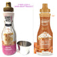 Salted Caramel Syrup Sauce For Coffee - Sugar Free Zero Calories + Mini Sauce Cup - Gluten-Free, Keto Friendly, Skinny Syrup (Sa