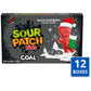 SOUR PATCH KIDS Coal Black Raspberry Soft & Chewy Holiday Candy, Bulk Candy, 12 - 3.1 oz Boxes