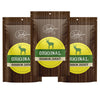 Jerky.Com Original Venison Jerky 3-Pack - Exotic Jerky High Protein, Gluten-Free, All-Natural Exotic Snack - Premium Wild Game M