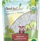 Food to Live Organic Fine Shredded Coconut, 12 Ounces - Non-GMO, Raw, Unsweetened, Unsulfured, Desiccated, Shaved Meat. Vegan, K