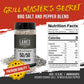 Lane'S 50/50 Salt And Pepper Seasoning, All-Natural Salt & Pepper Spice, 16 Mesh Coarse Black Pepper Seasoning Salt, Gluten-Free