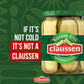 Claussen Kosher Dill Pickle Sandwich Slices, 20 fl. oz. Jar