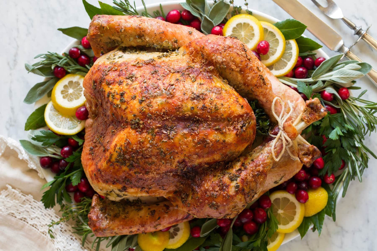 Madison Park Foods Turkey Rub Seasoning - Citrus-Herb Spice Blend, 2oz, Gluten-Free, No Salt