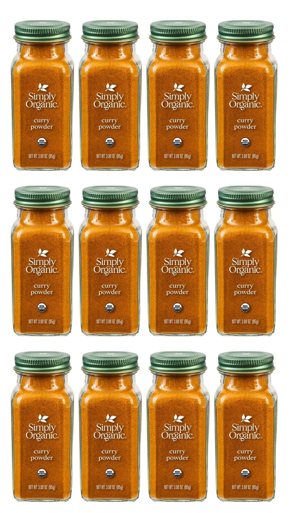 Simply Organic Curry Powder, Certified Organic | 3 oz | Pack of 12