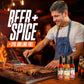Swag Brewery malt-inspired-infused Hot Sauce Variety 3-pack - Asian Sriracha, Garlic Serrano, Roasty Chipotle - 5 Fl Oz (Pack of 3)