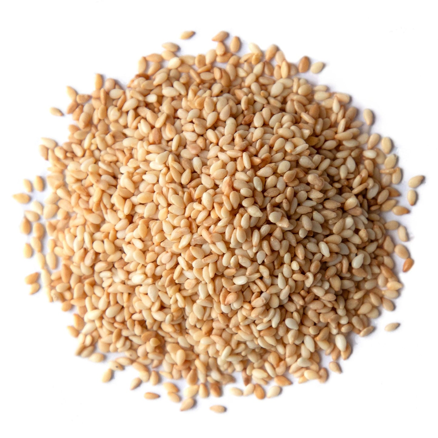 Food to Live Organic Toasted Hulled Sesame Seeds, 8 Ounces - Crunchy and Nutritious Snack, Oven Roasted, Unsalted, No Oil Added,
