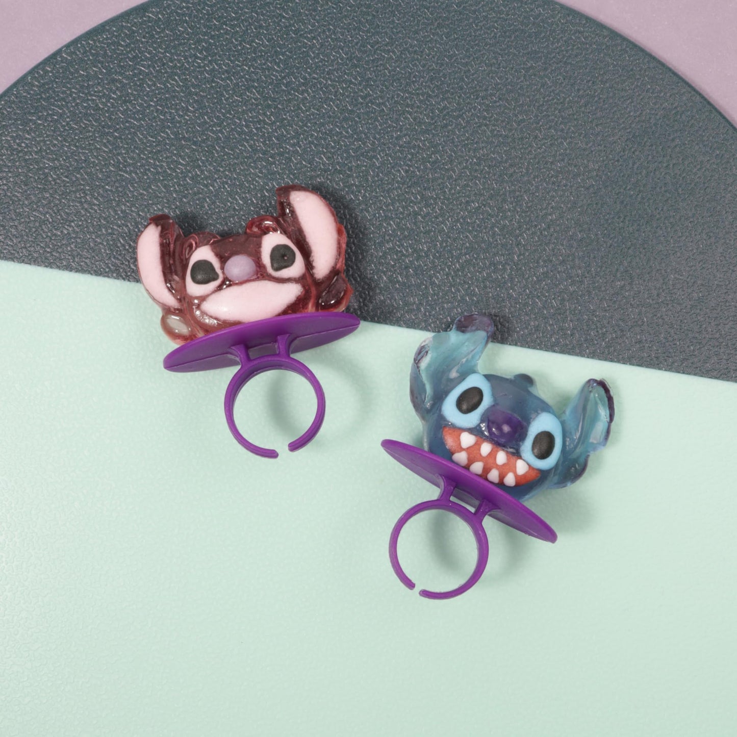 Lilo And Stitch Party Favors, Individually Wrapped Lollipop Rings, Cake And Cupcake Toppers, Box Of 18