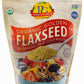 Premium Gold Organic Ground Flax Seed | 4 Pounds | Omega 3 | High Fiber Food | Gluten-Free, Non-Gmo, Kosher, Whole Milled Flaxseed, Plant-Based Protein, Ideal For Beverages, Baking & Topping