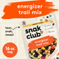 Snak Club Energizer Trail Mix with Roasted Salted Peanuts, Raisins, Chocolatey Candies, Roasted Almonds, Gluten-Free and Kosher