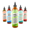Humble House - Poblano & Serrano Pepper Hot Sauce, Zero-Calorie Low-Sodium Vegan Condiments for Chicken Wings, Tamales, Tacos, S