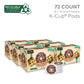 The Original Donut Shop Cookie Dough So Delicious, Keurig Single Serve K-Cup Pods, Flavored Coffee, 72 Count (6 Packs of 12)