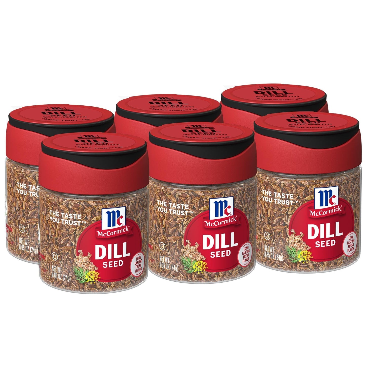 McCormick Dill Seed - 0.85 oz (Pack of 6) - Brown - Model 752798250425