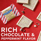 GHIRARDELLI Dark Chocolate Peppermint Bark Chocolate Squares  7.7 OZ Bag