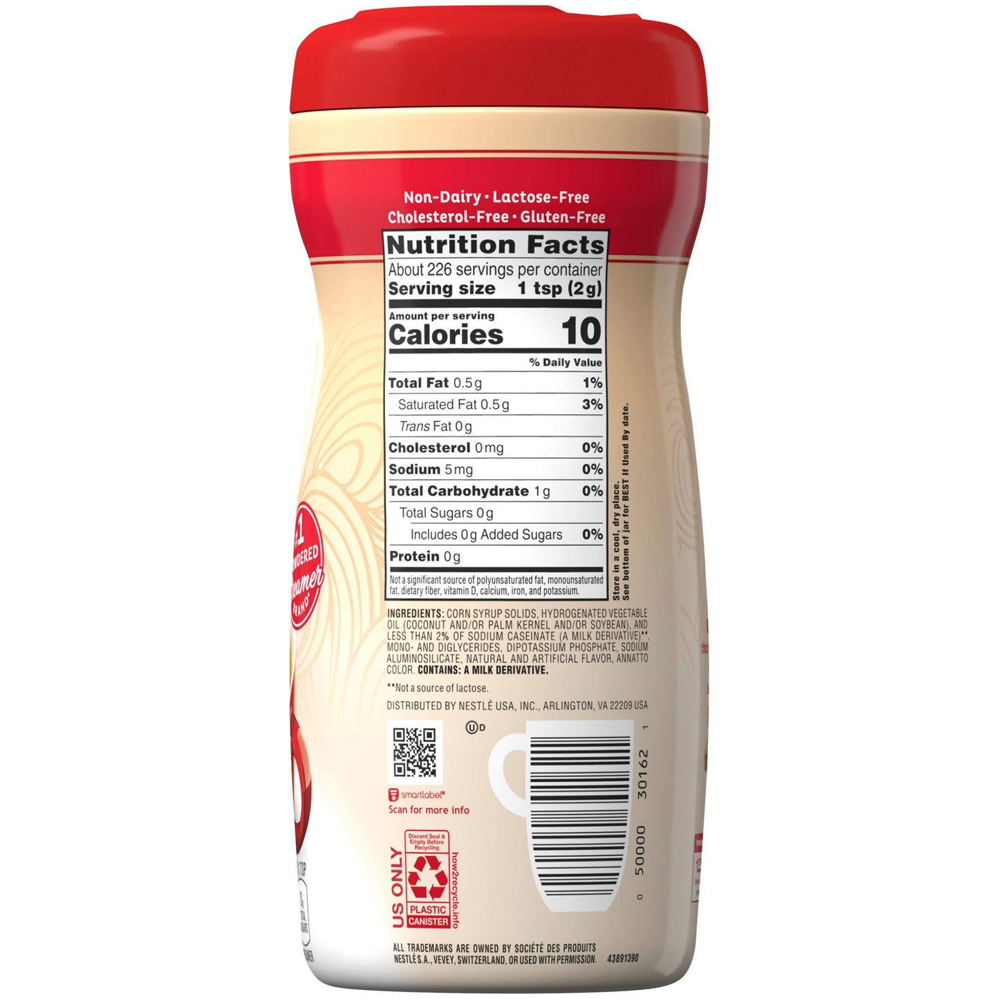 Nestle Coffee Mate Coffee Creamer Original, Pack Of 12 (16 Ounce) (11000443)