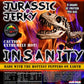 JJD USA Jurassic Jerky Insanity Beef Jerky - Ghost, Habanero & Carolina Reaper Peppers - 1 oz Bag