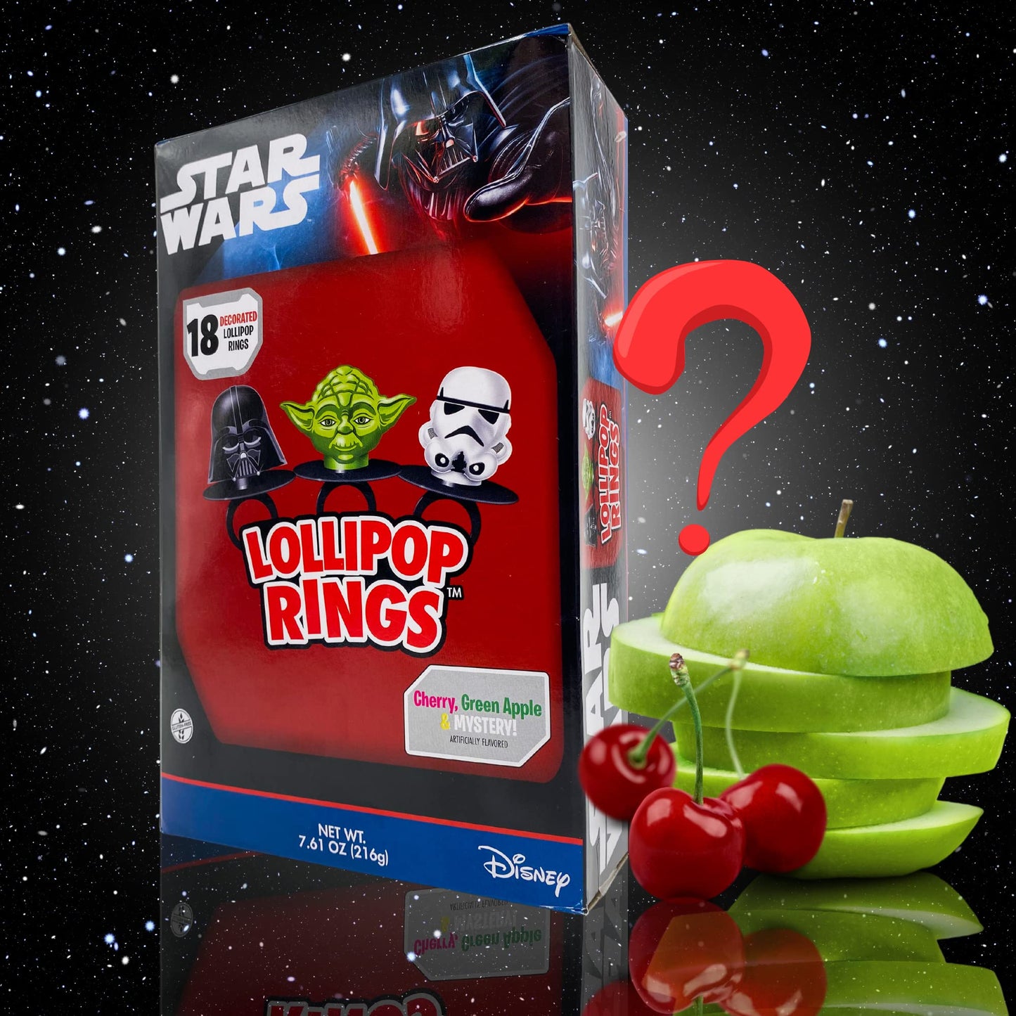 Star Wars Candy Lollipop Rings Individually Wrapped Birthday Party Favors Candy For Party Bags 18 Count