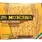 La Moderna, Conchas, Pasta, Hecha Con Sémola De Trigo Durum, Enriquecida Con Vitaminas Y Hierro, 16 Oz, Pack De 20