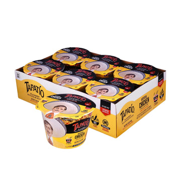 Tapatio Spicy Ramen Noodle Soup Big Bowl - Chicken Flavor - 3.88 Oz (Bulk Case Of 6)