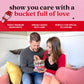 Davids Cookies Gluten Free Assorted Cookies And Brownies Bucket Sampler - Comes In A Love-Themed Decorated Bucket 1.3Lbs - Fresh