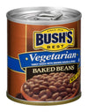 BUSH'S BEST Vegetarian Baked Beans- Canned Beans, Baked Beans,Kosher, Source of Plant Based Protein and Fiber, Low Fat, Gluten F