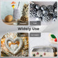 Cocytat Silver Edible Glitter Luster Dust 20g Food Grade for Baking & Decoration