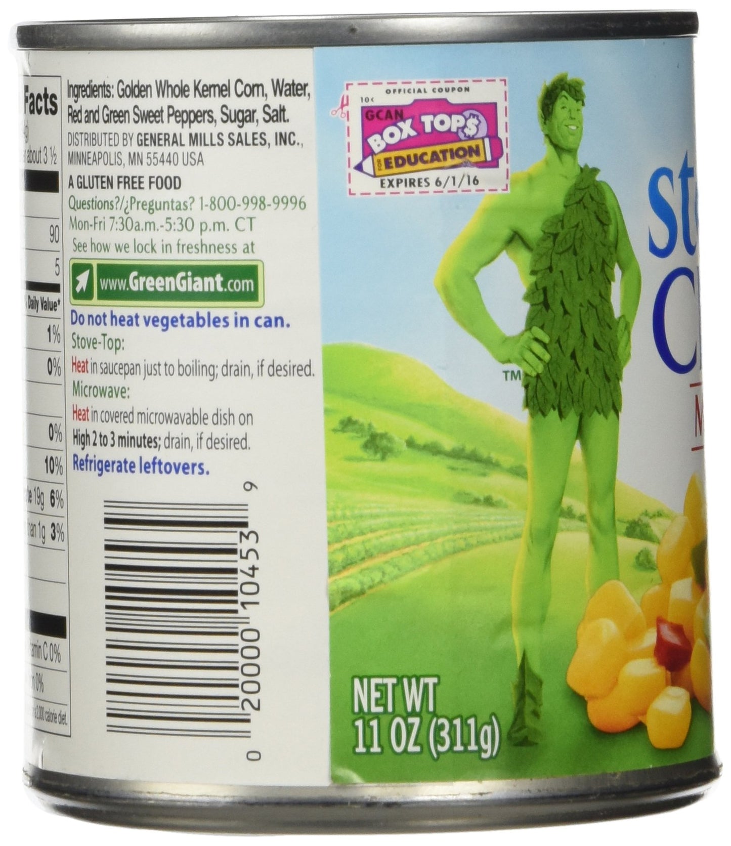 Green Giant Steam Crisp Mexicorn 11 Oz