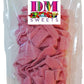Pink Lemonade Sour Belts - 1 lb of Fresh Chewy Sugar Sanded Sweet Tart Foot Long Candy in Resealable Bag to Ensure Freshness