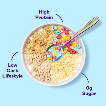 Magic Spoon Cereal, Variety 8-Pack Single Serve Cups - Keto & Low Carb Lifestyles, Gluten & Grain Free, High Protein, 0G Sugar