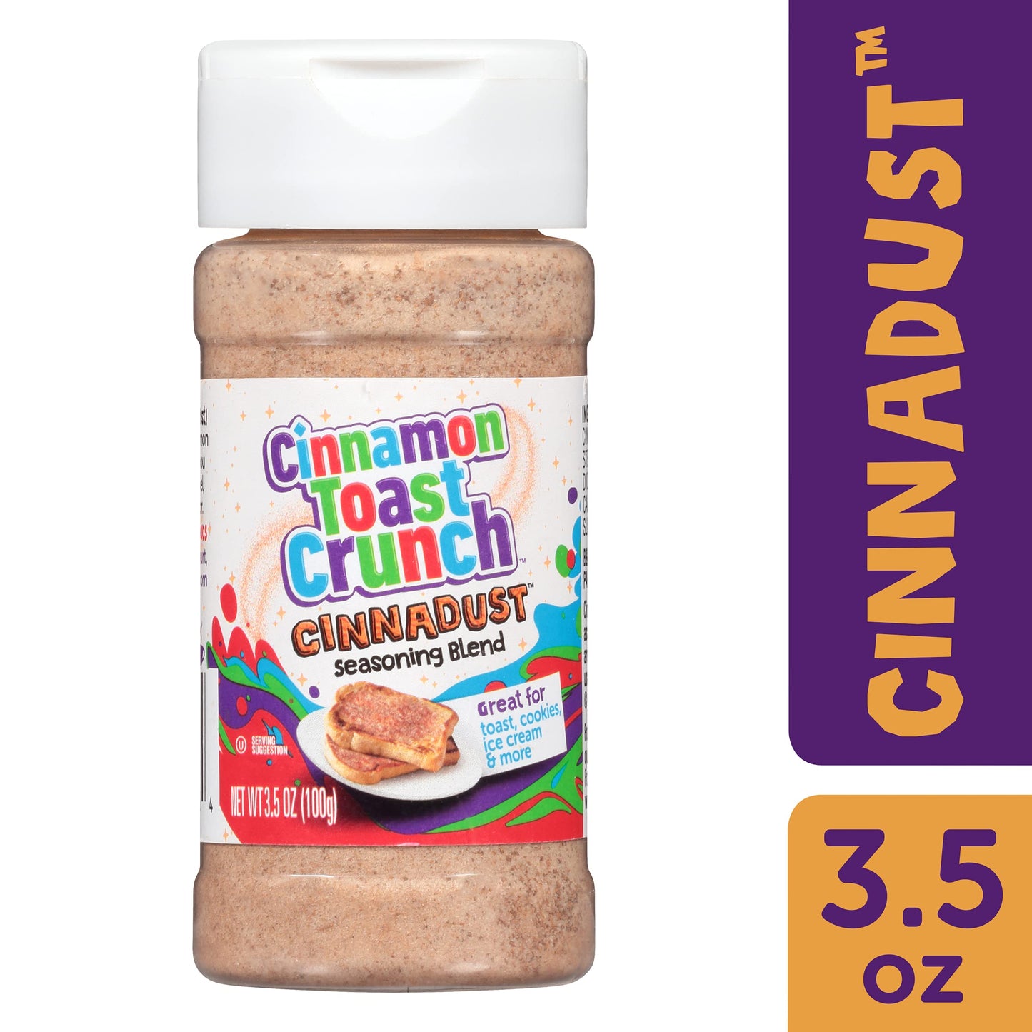 Cinnamon Toast Crunch Cinnadust Seasoning, 3.5 Ounce (Pack of 4)