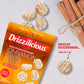 Drizzilicious Mini Rice Cakes, Cinnamon Swirl, Vegan, Gluten Free, 4 oz (Pack of 6)