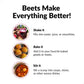 Force Factor Organic Beetroot Powder Superfood, Vegan, Gluten-Free, Non-GMO, 15.9 oz, Unflavored, 90 Servings
