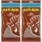 Snacktery Cola Sour Belts - Vibrant & Tangy Cola Sour Strips - Non GMO, Vegan & Kosher Sour Gummy Candy - 4 Ounce, 2 Pack