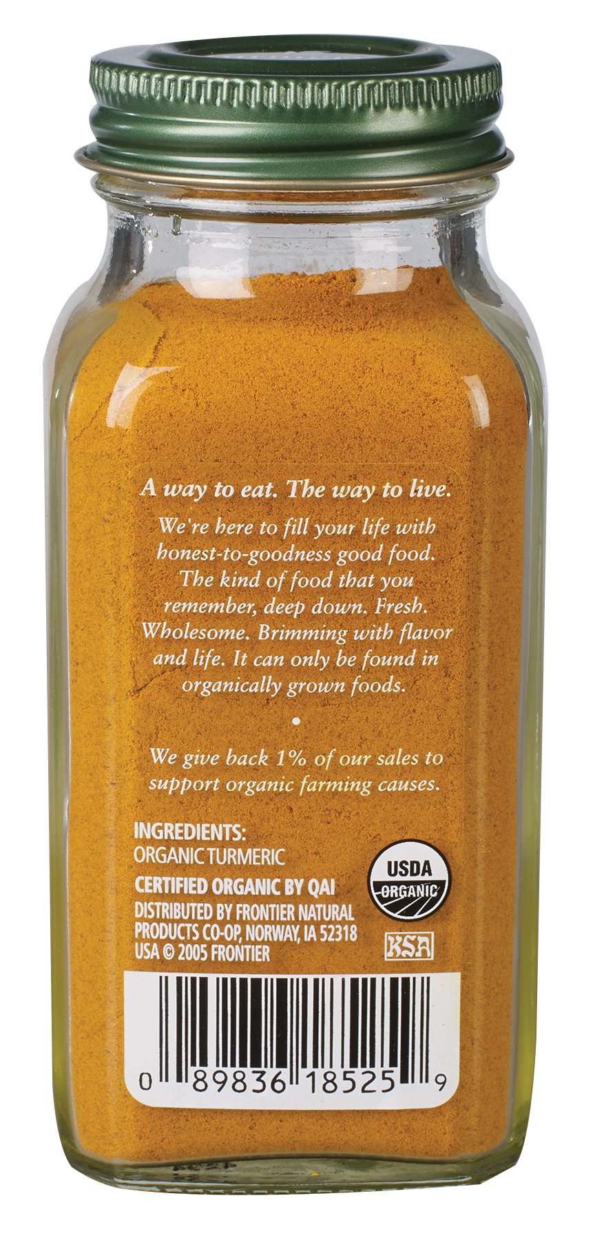 Simply Organic Ground Turmeric Root, 2.38 Ounce, Distinct Aroma, Ginger & Pepper-Like Flavor, Kosher, Non Gmo (Pack Of 3)