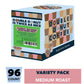 Double Donut Coffee Decaf Flavored Coffee Single Serve Cups For Keurig K Cup Brewer Variety Pack Sampler (96 Count)