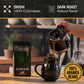 Black   Coffee Company Ground Coffee, Dark Roast, 5 lb Bag, Roasted Blend from Colombian & Brazilian Beans, Model 30-009-5PG