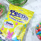 Sweetzo Limited Edition Peeps Cotton Candy With Mini Chick And Bunny Marshmallows, Easter Basket Stuffers, 3 Ounces (Pack Of 2)