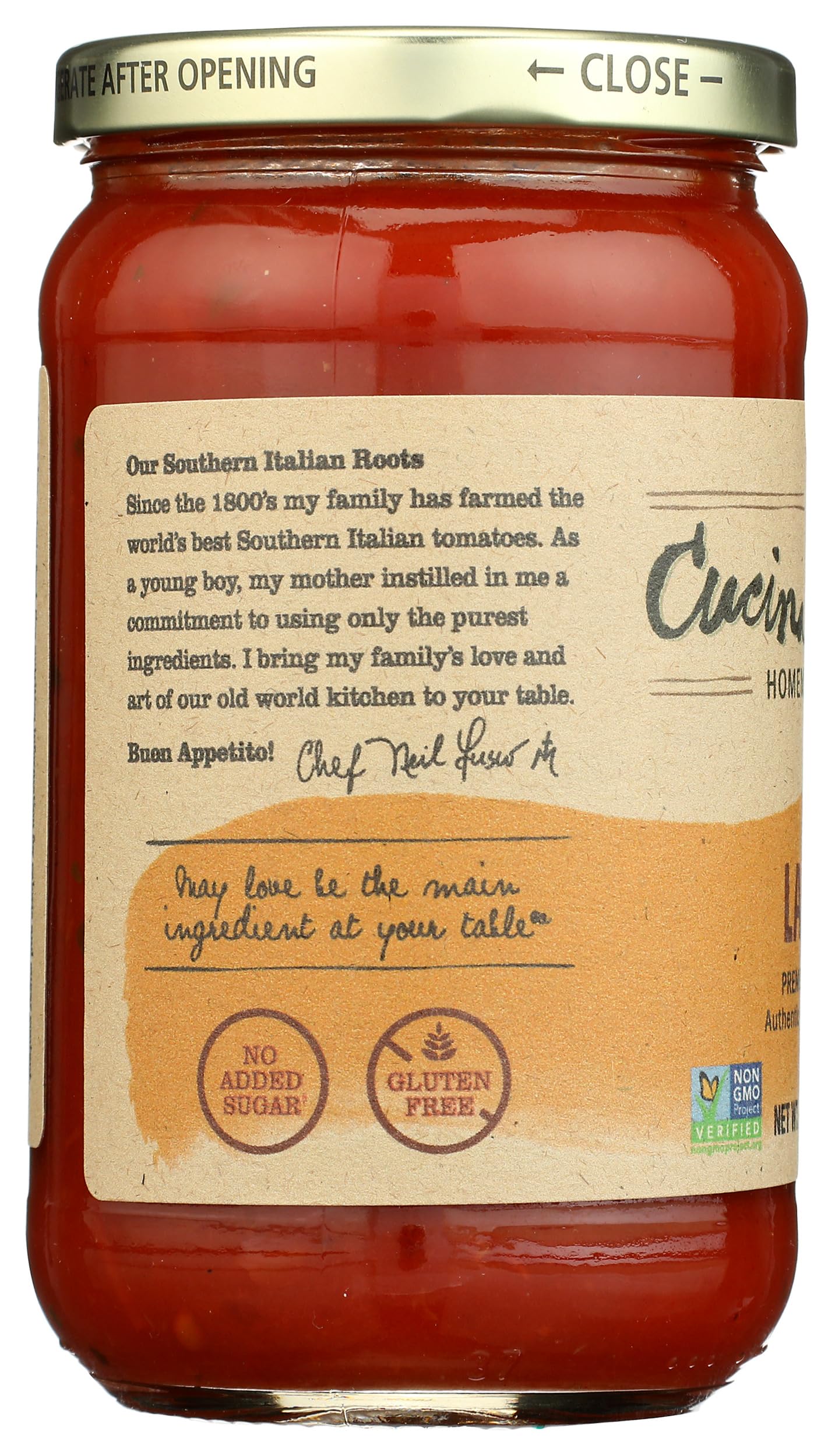 CUCINA ANTICA La Pizza Sauce, 16 OZ