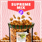 Traditional Supreme Mix Arare Rice Crackers - Mochi Crunch Asian Snack Mix - Sweet, Salty, And Umami Flavor - Crunchy On-The-Go