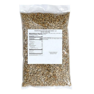 Sunflower Seeds Roasted and Salted  1 Pound Bag  Sunflower Seeds No Shell  16 Ounce Bulk Bag
