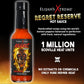 Elijahs Xtreme Regret Reserve Hot Sauce - Carolina Reaper, Trinidad Scorpion, And Habanero Pepper - 5Oz Bottle Contains 70% Of The Hottest Peppers In The World