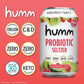 Humm Raspberry Lime Sparkling Water - Zero Sugar Seltzer - 12 Fl Oz (Pack of 12) - Whole30 Approved Probiotic Drink with Vitamins