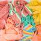 By The Cup Sour Power Blazpberry Sour Belts, 1 lb Bulk Bag, Chewy Candy Treat