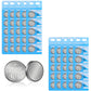Wanzelonyo Cr2450 Battery Bulk Cr2450 3V Lithium Coin Cell 600Mah 50 Count