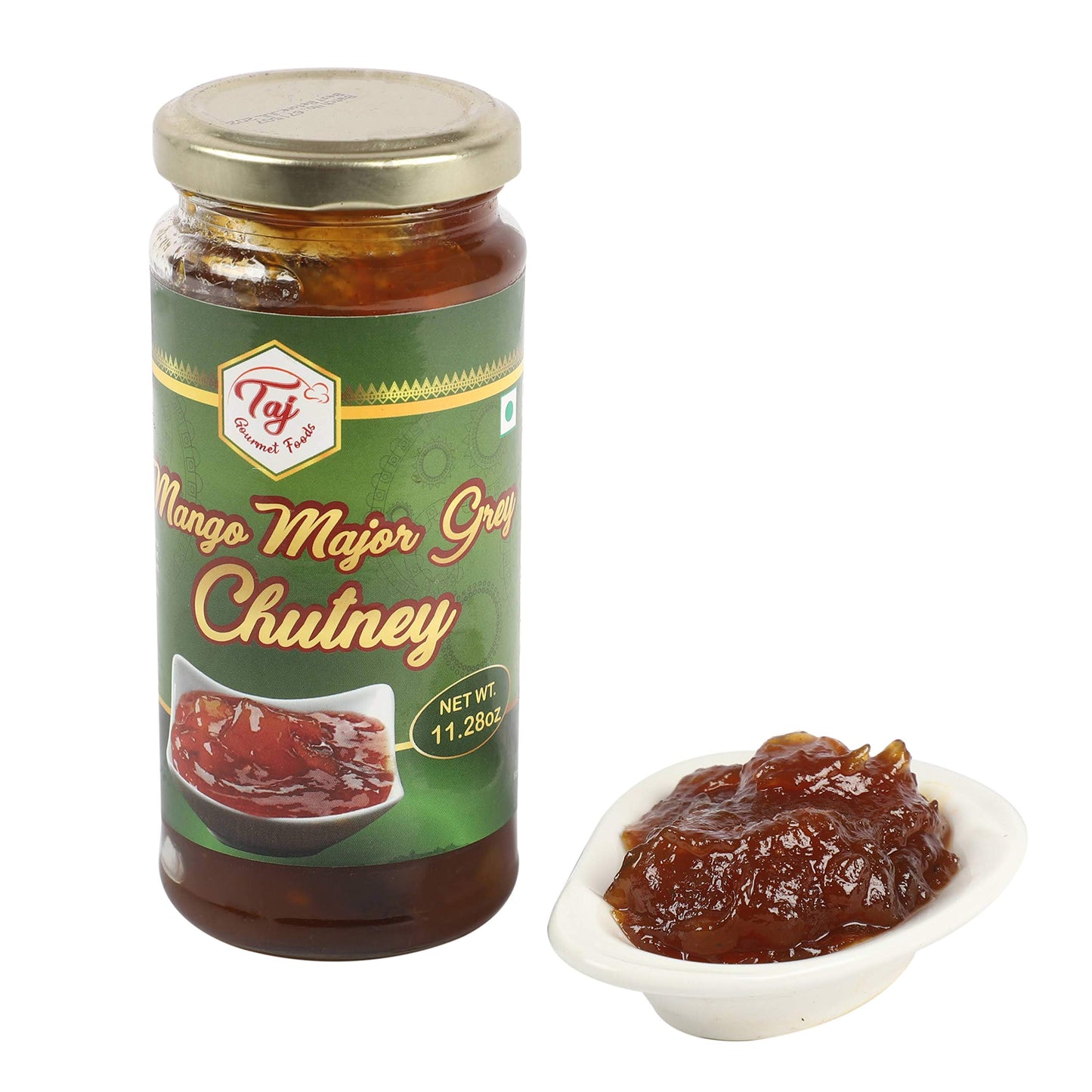 Taj Gourmet Mango Major Grey Chutney, 320G (11.2Oz)