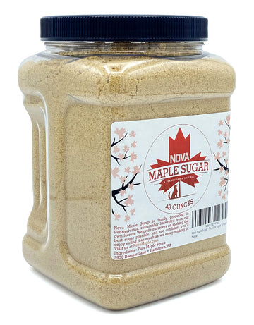 Nova Maple Sugar - Pure Grade-A Maple Sugar (3 Pounds)