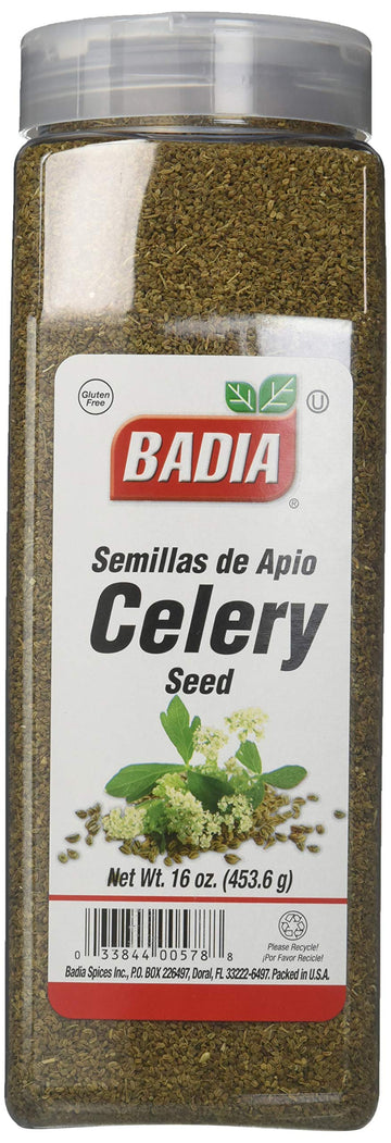 Badia Spices inc Seas  Celery Seed  Whole  16-Ounce (Pack of 6)