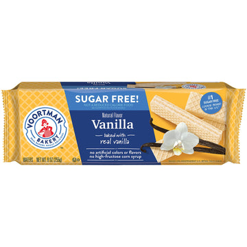 Voortman Bakery Sugar Free Vanilla Wafers, 27 Count (Model: Voor5253)